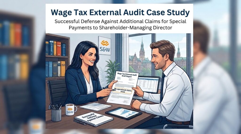 A practical case study on an on-site income tax audit at a medium-sized GmbH: Repeated special payments to the controlling shareholder-managing director give rise to discussions regarding established business practice, deemed remuneration and hidden capital contributions, with significant income tax risks. Drawing on Federal Fiscal Court (BFH) case law and a detailed analysis of shareholders’ resolutions, this article demonstrates when a claim to special payments that is relevant for income tax purposes actually arises, and how tax advisers can effectively avoid phantom wages and hidden capital contributions through proper remuneration documentation.